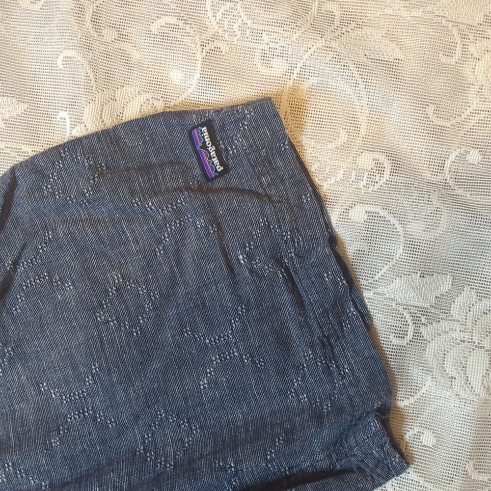 PATAGONIA SHORTS BOYS LARGE PULL ON ELASTIC WAIST BLUE - Picture 2 of 6